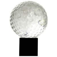 100mm golfball trophy