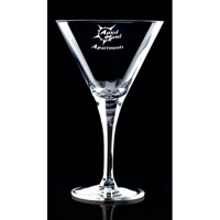 Heavy Bottom Durham Crystal Martini Glass