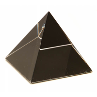 50mm pyramid with black onyx finish