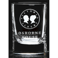 Crystal square tot glass