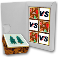 Postal Christmas Cake (10cm Letterbox)
