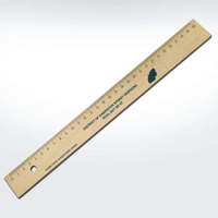 30cm Wooden Rulers  - sustainable