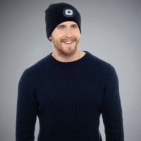 Beanie Hat With Rechargeable Light