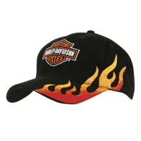 Flame Embroidered Cap