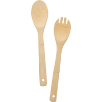 Bamboo salad cutlery