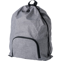 Drawstring foldable backpack