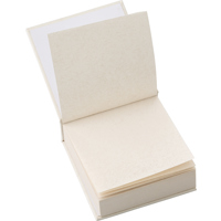 Recycled milk carton note block