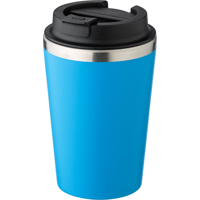 Stainless steel double walled travel mug (350ml)