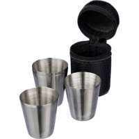 Stainless steel shot glasses (4pc)