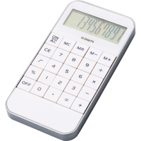 Mobile phone shaped ten digit calculator