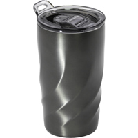 The Vortex Calix - BrandCharger recycled steel travel mug (400ml)