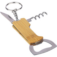 Bamboo bottle opener