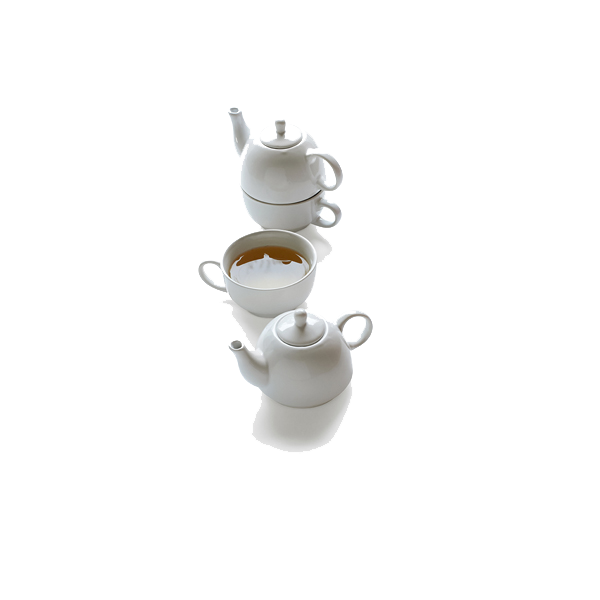Ceramic Tea Pot And Cup
