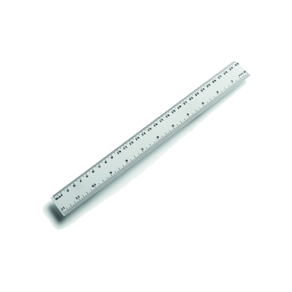 Plastic 30 cms/12 inch ruler