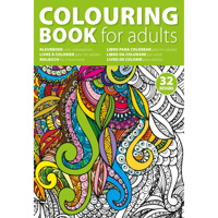 Adult's colouring book.