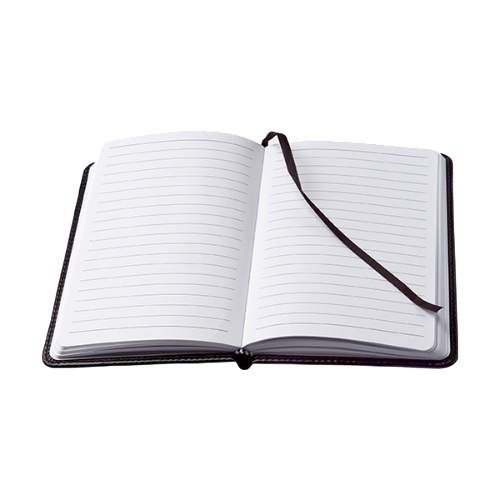 Notebook in a PU case
