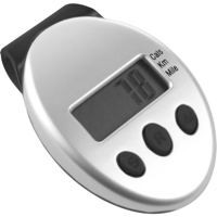 Pedometer with calorie counter
