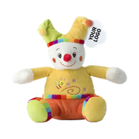 Clown plush toy.