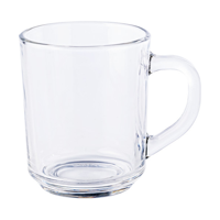 Glass tea mug (260ml).