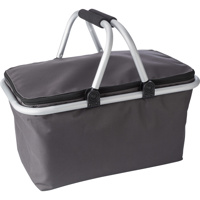 Quality groceries cooling basket in a 320D polyester material.