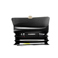 Bonded leather briefcase