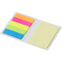 Seed paper cover with sticky notes
