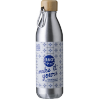 Aluminium single walled bottle (500ml)