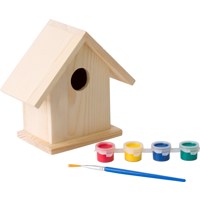 Birdhouse with painting set