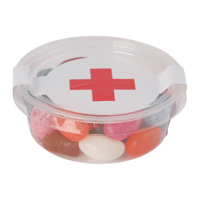 Small eco sweet tub with jelly beans