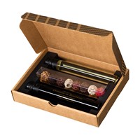 Wine & Chocolate (3pc Glass Tube Giftbox)