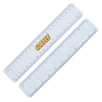 Ultra thin scale ruler, ideal for mailing, 200mm