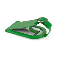 Small Luggage Tag with Security Flap in a choice of Belluno Colours