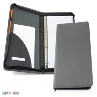 Como Colours Recycled a4 Zipped Ring Binder