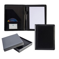 Ascot Leather A4 Deluxe Folder