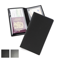 Carbon Fibre Texture  Simple Travel Wallet