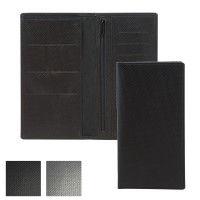 Carbon Fibre Texture  Deluxe Travel Wallet