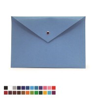 Belluno Coloured  PU a4 Document Wallet with Press Stud Closure