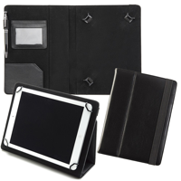 Sandringham Nappa Leather Adjustable Tablet Case with Stand