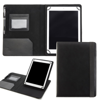 Sandringham Nappa Leather Adjustable Tablet Case with Multi Position Stand