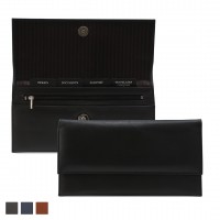 Accent Sandringham Nappa Leather Colours, Envelope Travel Wallet