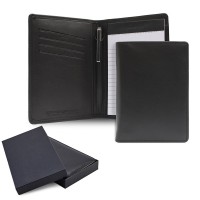Sandringham Nappa Leather Notepad Jotter with Pen