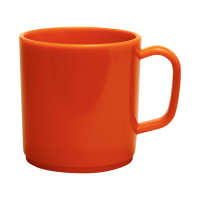 Plastic Mug Orange