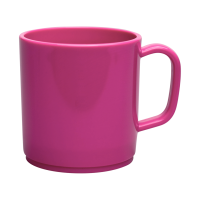 Plastic Mug Pink