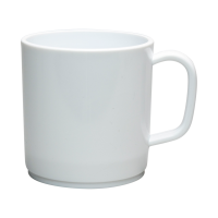 Plastic Mug White