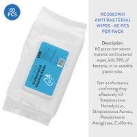 Anti Bacterial Wipes (60)