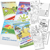 A4 Colouring Booklets