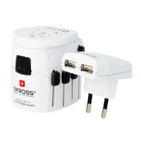 SKROSS® World Adaptor Pro+ USB