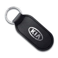 Large Cigar Foil Blocked Recycled Bonded Leather Keyfob