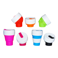 Collapsible Folding Silicone Pocket Cups