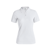 WPS180 Women White Polo Shirt 